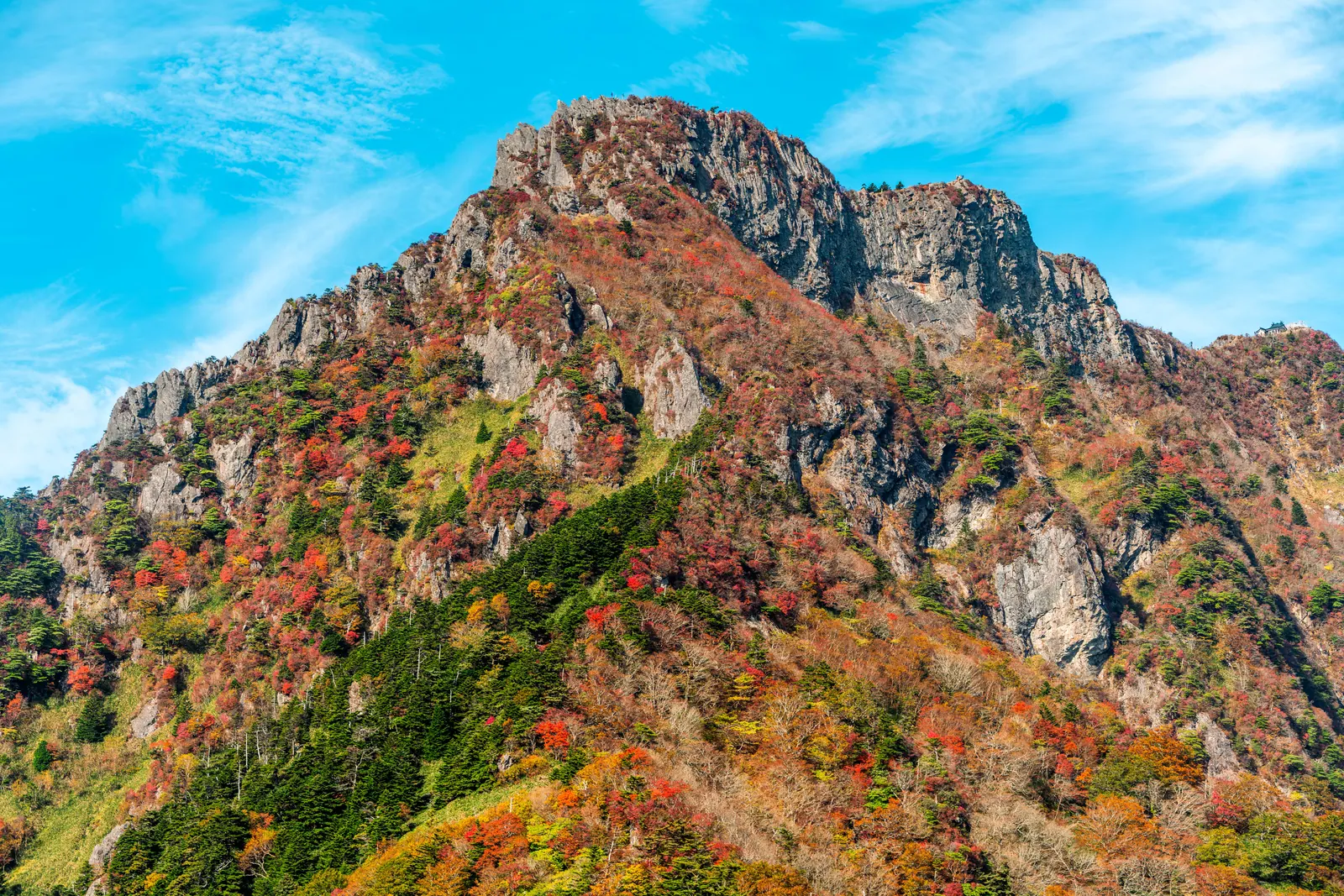 四国 · 石鎚山与剑山，2026.10.17 08:48