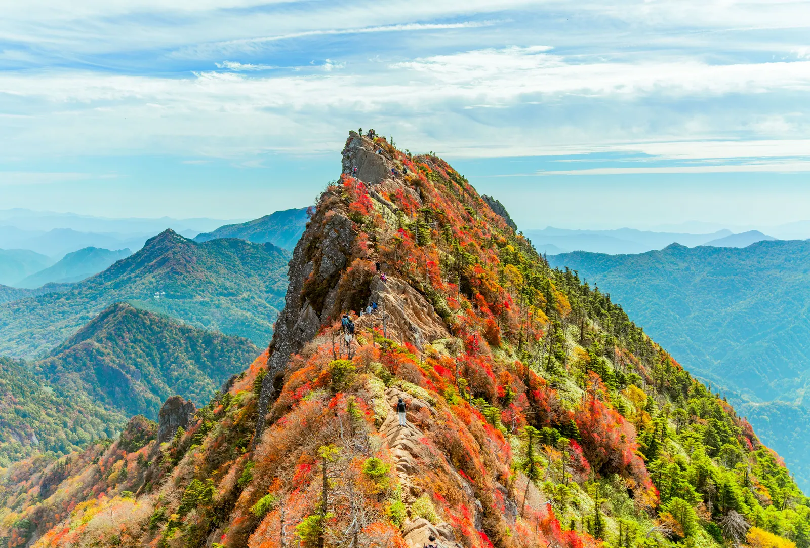 四国 · 石鎚山与剑山，2026.10.17 10:29